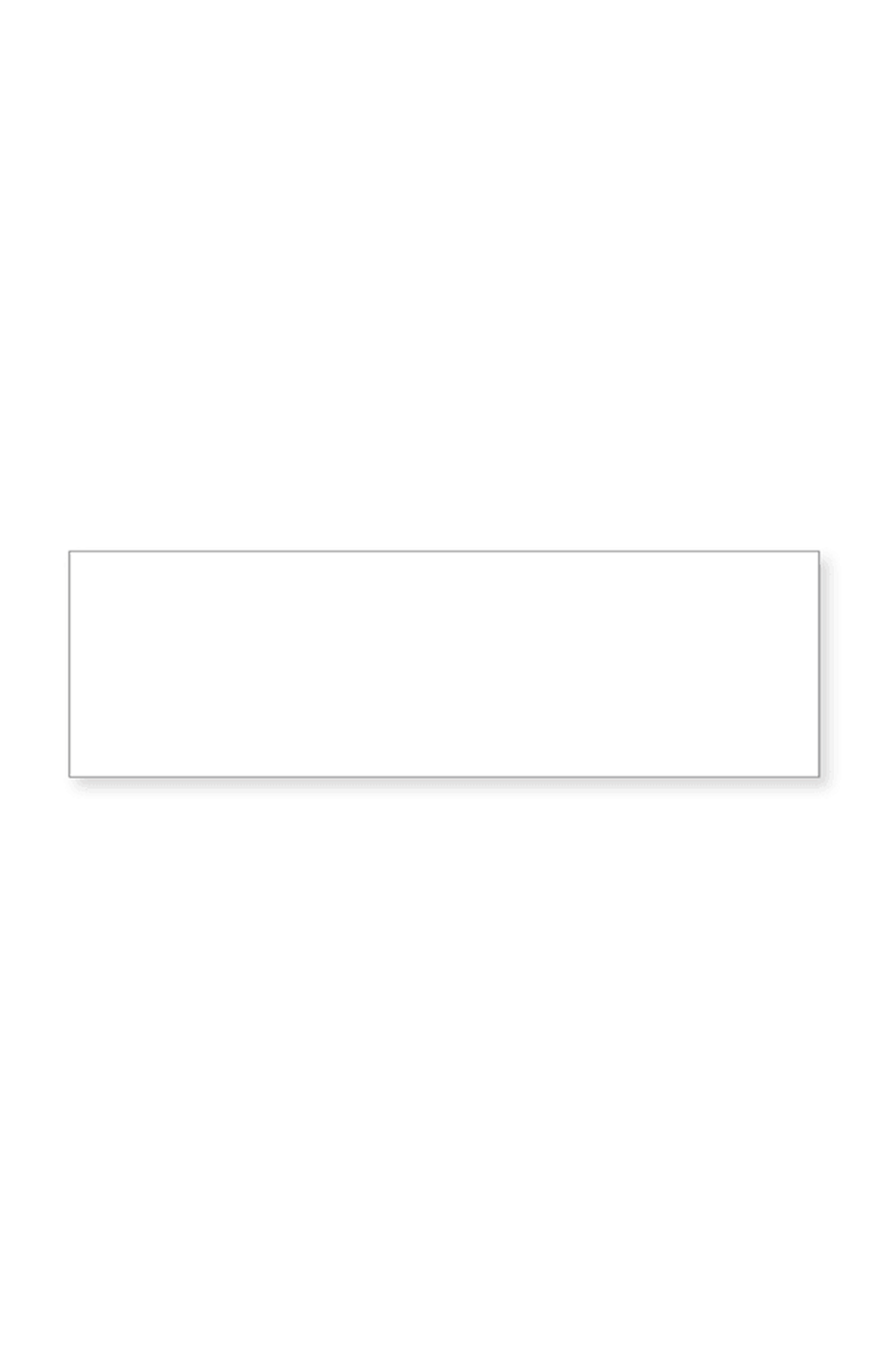 Small White Bumper Sticker — blank product