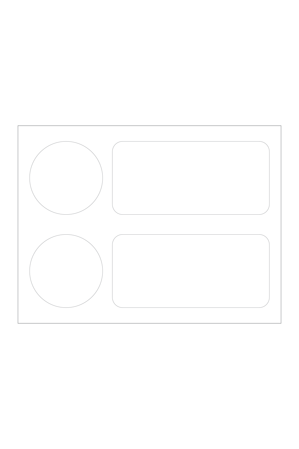 4x6 Matte Sticker Sheet — blank product