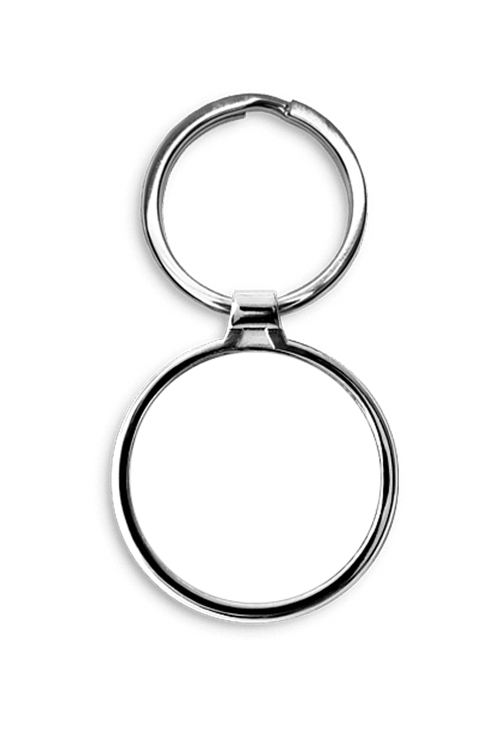 Round Keychain — blank product