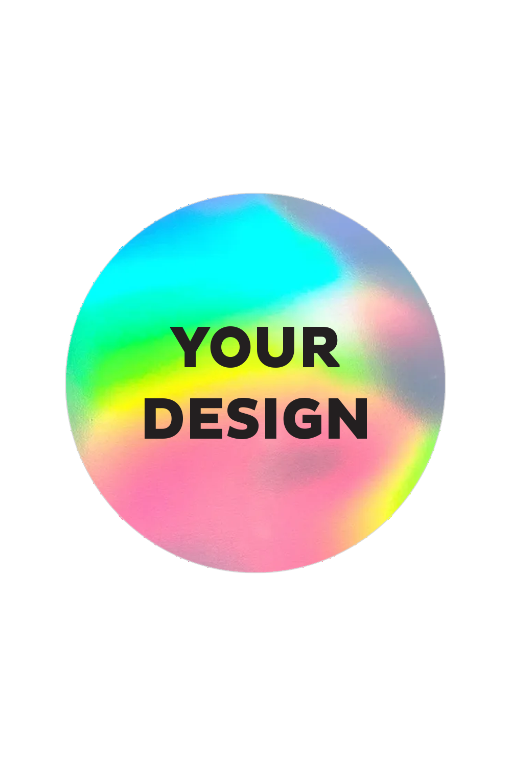 Holographic Sticker Up to 16 sq. in.