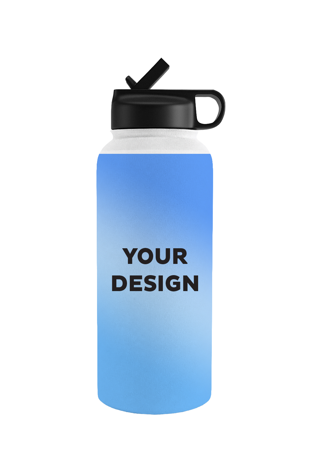 32oz Water Bottle - Straw Lid